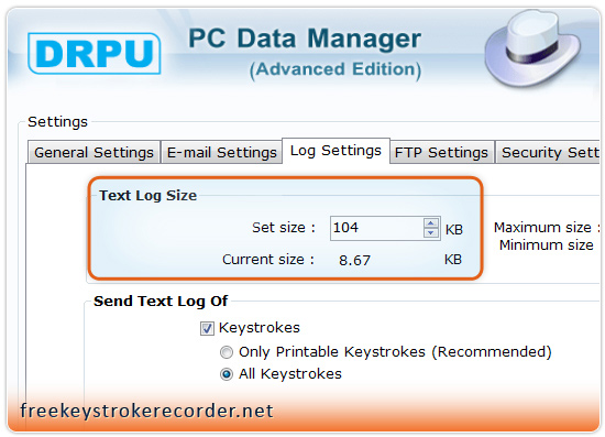 Advance Keystroke Recorder